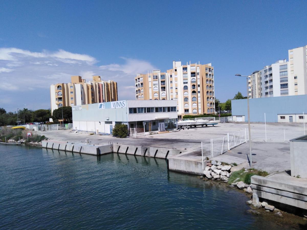 Jolis Studios Vue Sur Mer Port, Etangs Et Canaux Residence Rivercity Carnon-Plage Kültér fotó